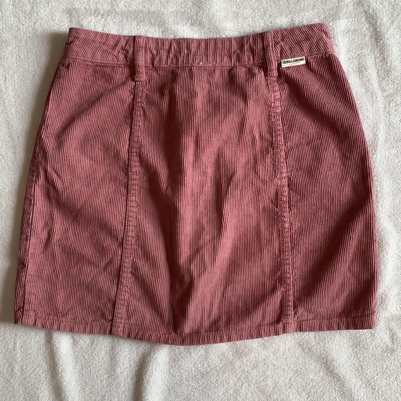 NWOT Billabong corduroy mini skirt size 27 - Picture 2 of 6